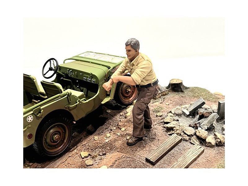 1:18 SCALE GARAGE FIGURE – MECHANIC POSE #3 ACCESSORY