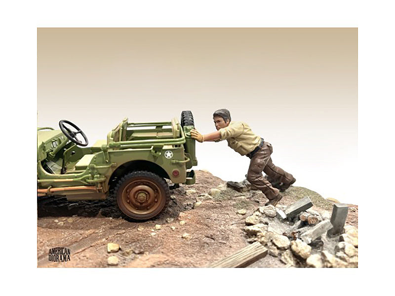 "4X4 Mechanic" Figure 5 for 1/18 Scale Models by American Diorama  free shipping USA