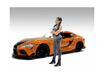 "Car Meet 3" Figurine 7 for 1/24 Scale Models by American Diorama