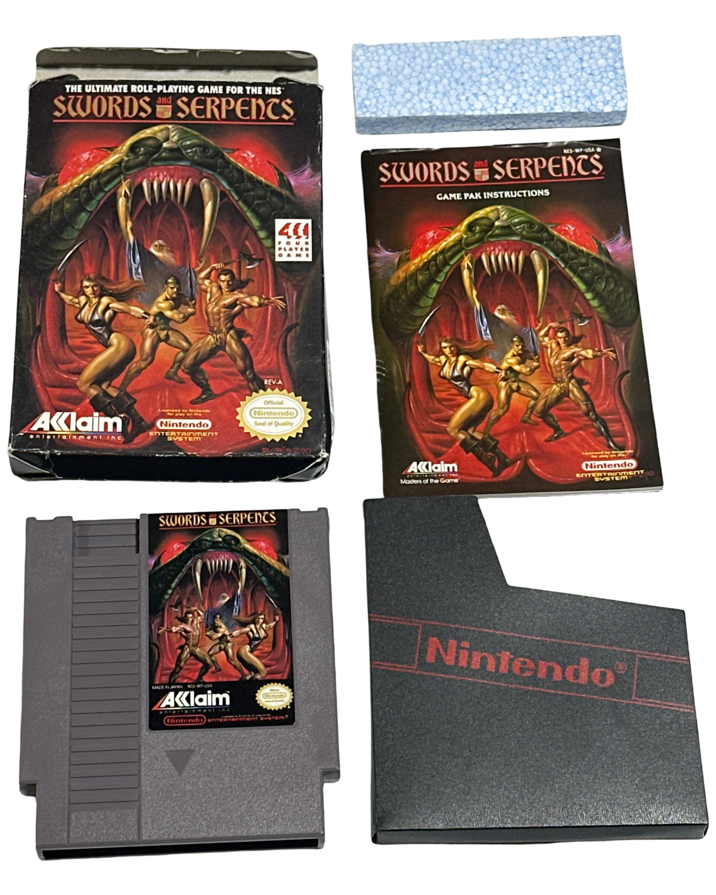 Swords and Serpents - NES