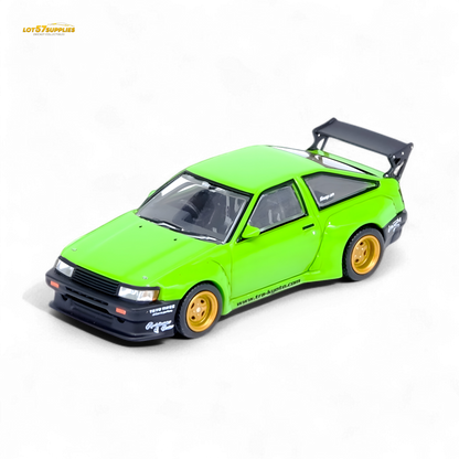 INNO64 Toyota AE86 Levin Pandem Rocket Bunny Green 1:64