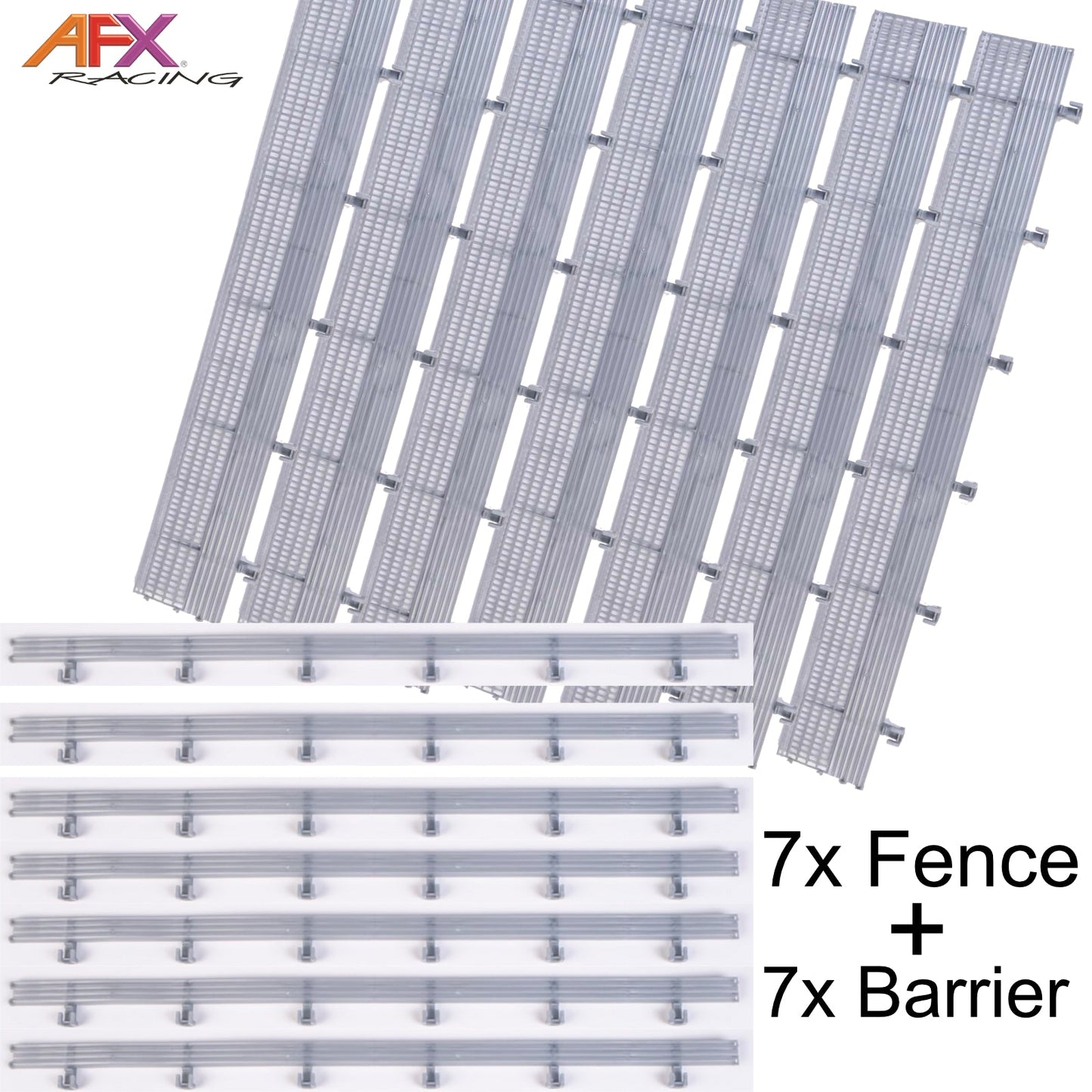 AFX Catch Fence Armco Barriers HO Slot Car Track Accessories 22054 22072