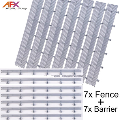 AFX Catch Fence Armco Barriers HO Slot Car Track Accessories 22054 22072