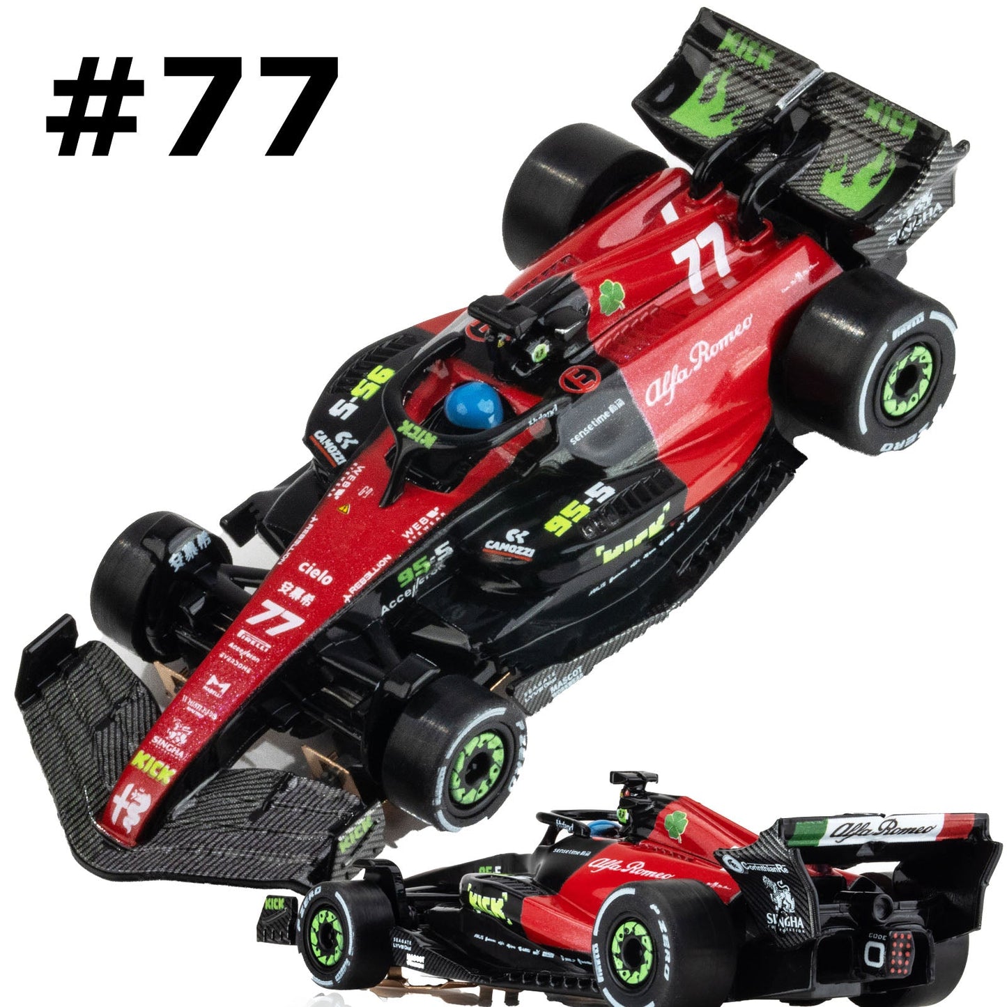 AFX 22081 Alfa Romeo F1 Spa Valtteri Bottas HO Slot Car Formula One