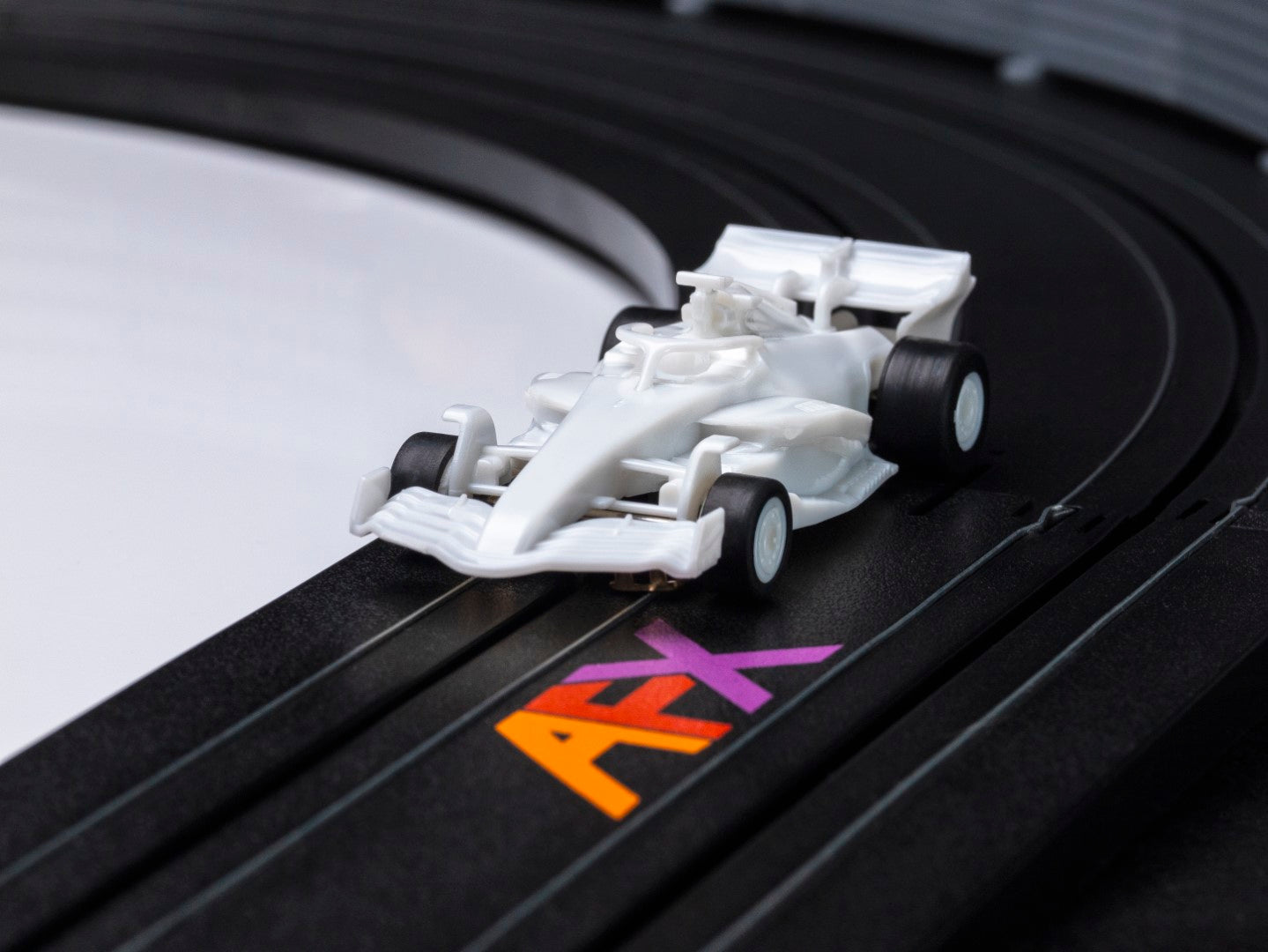 AFX 22089 Formula F1 White Paintable Unpainted HO Slot Car MegaG+ AFX22089