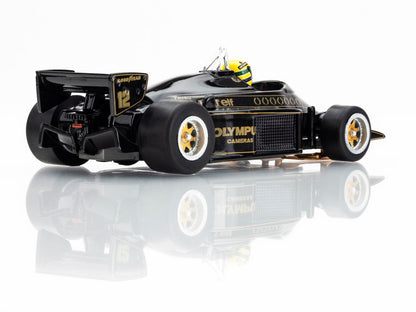 AFX 22113 Ayrton Senna Lotus 97T 1985 Black HO Slot Car MegaG+