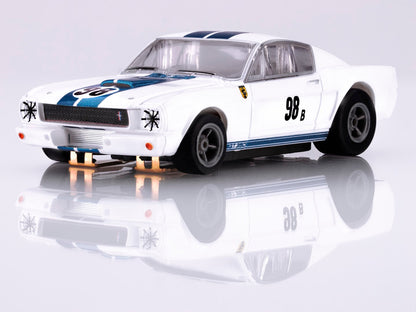 AFX 22125 1965 Shelby Ford Mustang GT350R Ken Miles HO Slot Car MegaG+ AFX22125