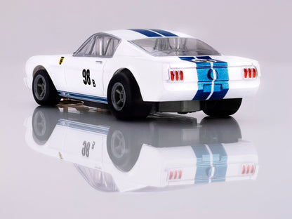AFX 22125 1965 Shelby Ford Mustang GT350R Ken Miles HO Slot Car MegaG+ AFX22125