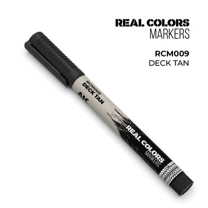 AK Interactive Markers: Real Color Markers - Deck Tan