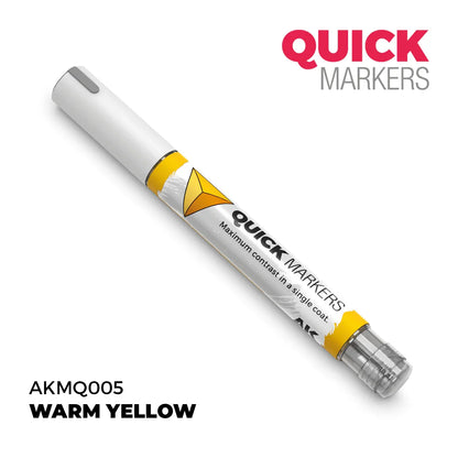 AK Interactive Markers: Quick Markers - Warm Yellow