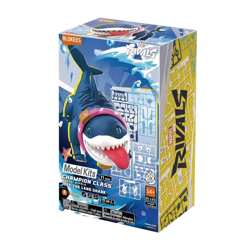 Blokees: Marvel Rivals Champion Class - Jeff the Land Shark