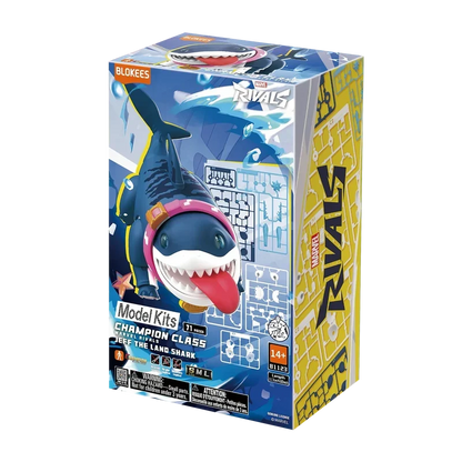 Blokees: Marvel Rivals Champion Class - Jeff the Land Shark