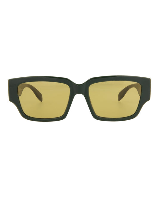 Alexander McQueen Square/Rectangle-Frame Acetate Sunglasses by Carro Luxury Maison