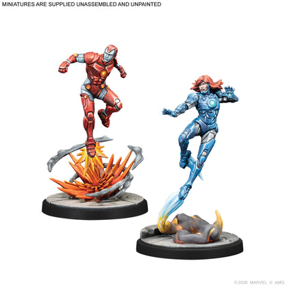 Marvel Crisis Protocol: Iron Lad, Iron Monger, Kang the Conqueror & Rescue