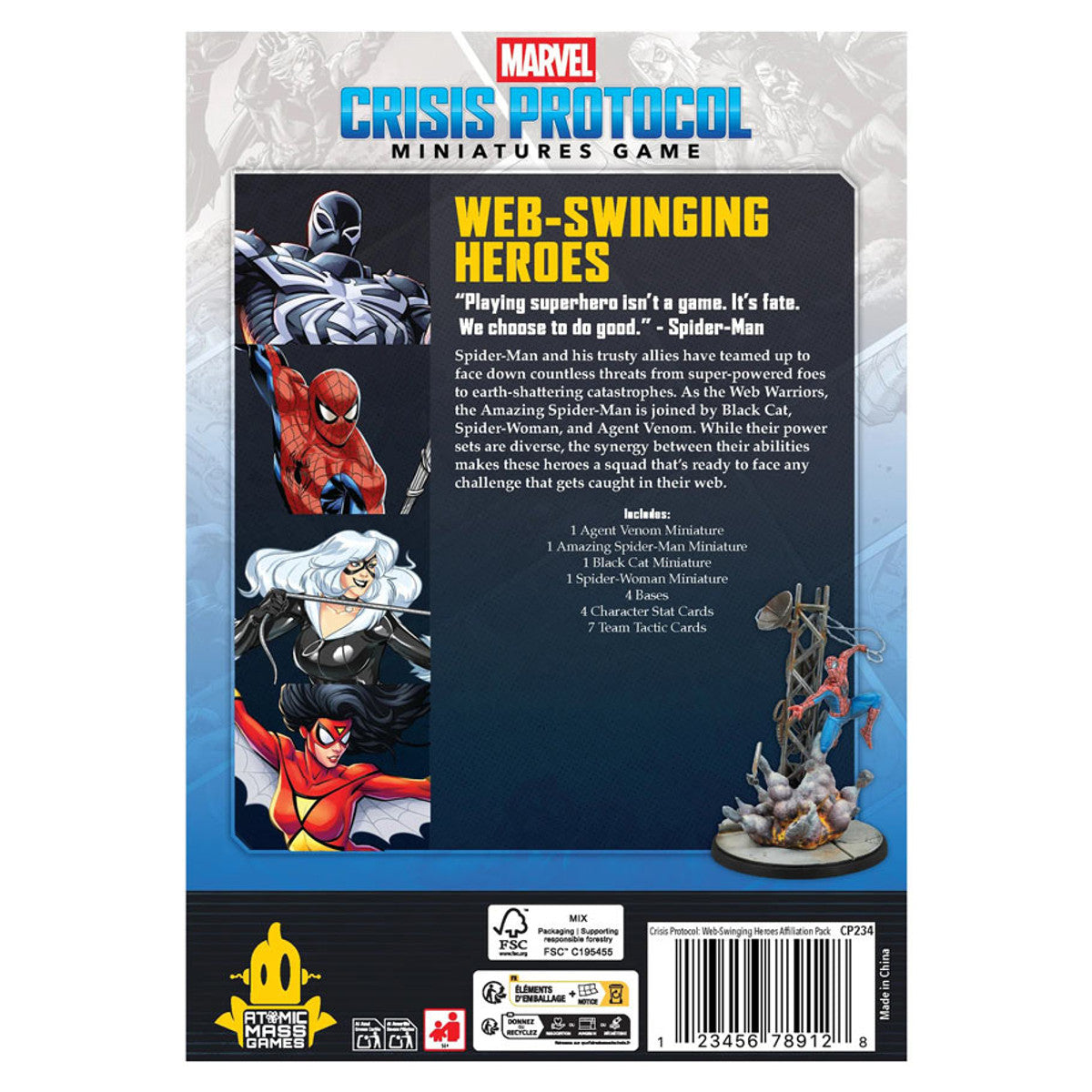 Marvel Crisis Protocol: Web-Swinging Heroes