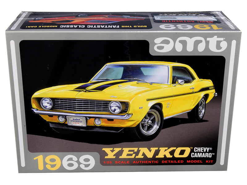 Skill 2 Model Kit 1969 Chevrolet Camaro Yenko 1/25 Scale Model by AMT  free shipping USA