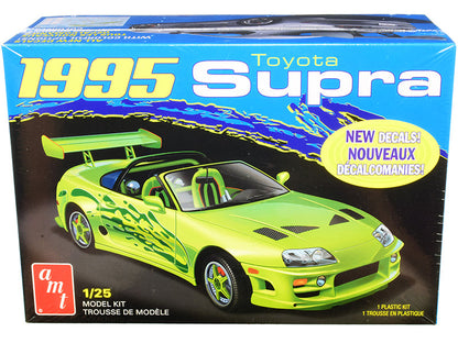 Skill 2 Model Kit 1995 Toyota Supra Convertible 1/25 Scale Model by AMT  free shipping USA