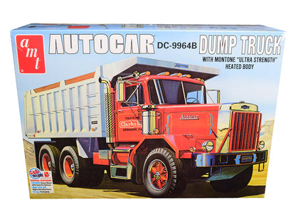 Skill 3 Model Kit Autocar DC-9964B Dump Truck 1/25 Scale Model by AMT  free shipping USA