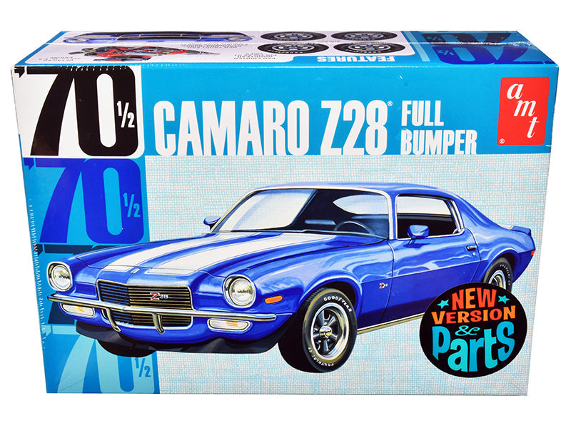 Skill 2 Model Kit 1970 1/2 Chevrolet Camaro Z28 "Full Bumper" 1/25 Scale Model by AMT  free shipping USA