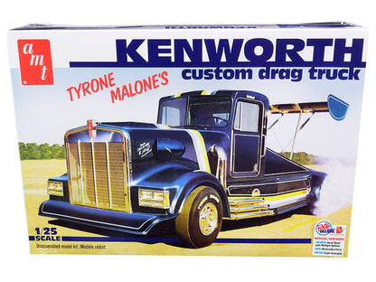 Skill 3 Model Kit Tyrone Malone's Kenworth Custom Drag Truck 1/25 Scale Model by AMT  free shipping USA