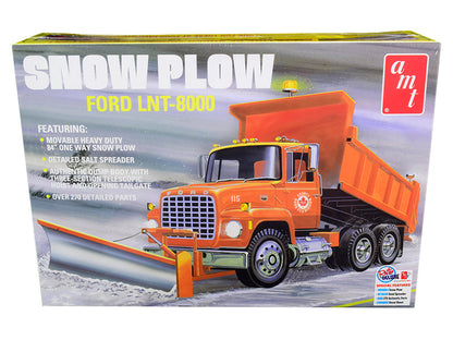 Skill 3 Model Kit Ford LNT-8000 Snow Plow Truck 1/25 Scale Model by AMT  free shipping USA