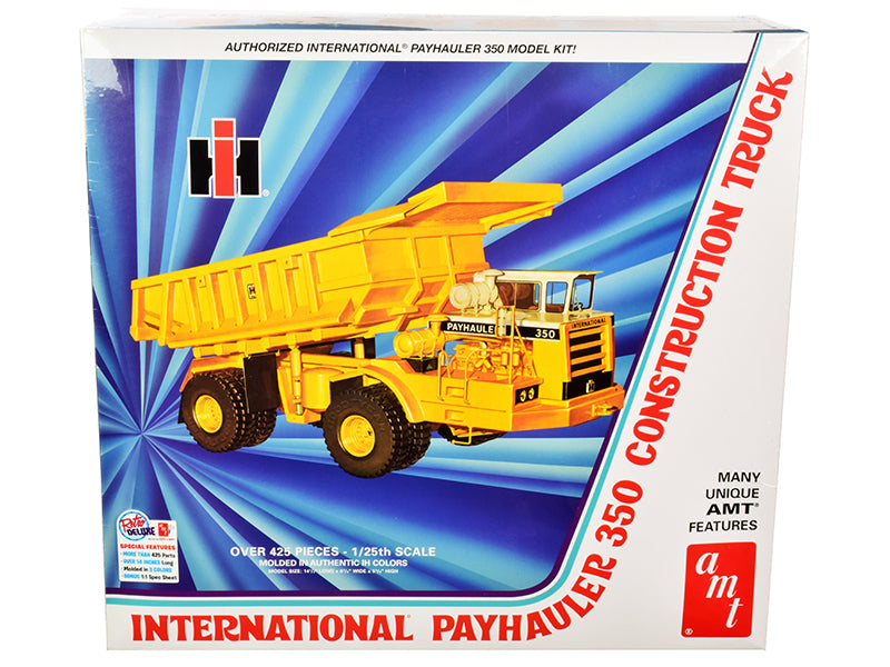 Skill 3 Model Kit International Payhauler 350 Construction Dump Truck 1/25 Scale Model by AMT  free shipping USA