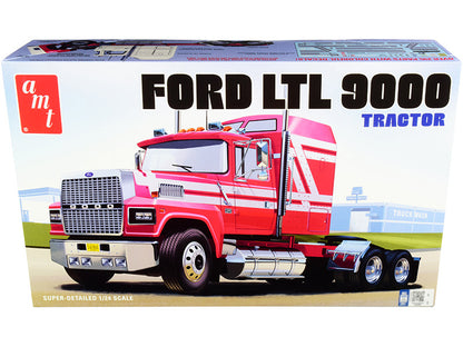 Skill 3 Model Kit Ford LTL 9000 Semi Tractor 1/24 Scale Model by AMT  free shipping USA