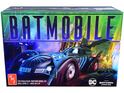 Skill 2 Model Kit Batmobile "Batman Forever" (1995) Movie 1/25 Scale Model by AMT  free shipping USA