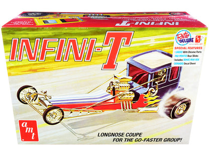 Skill 2 Model Kit Infini-T Custom Dragster 1/25 Scale Model by AMT  free shipping USA