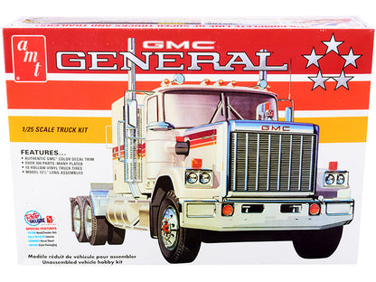 Skill 3 Model Kit GMC General Truck Tractor 1/25 Scale Model by AMT  free shipping USA