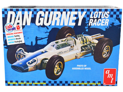 Skill 2 Model Kit Dan Gurney Lotus Racer 1/25 Scale Model by AMT  free shipping USA