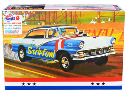 Skill 2 Model Kit 1956 Ford Victoria Hardtop 3 in 1 Kit 1/25 Scale Model by AMT  free shipping USA