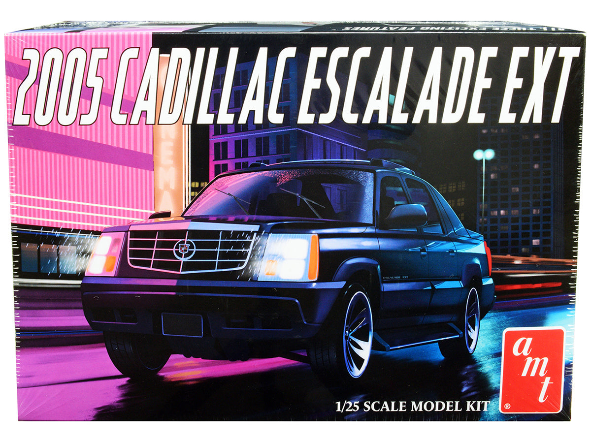 Skill 2 Model Kit 2005 Cadillac Escalade EXT 1/25 Scale Model by AMT  free shipping USA