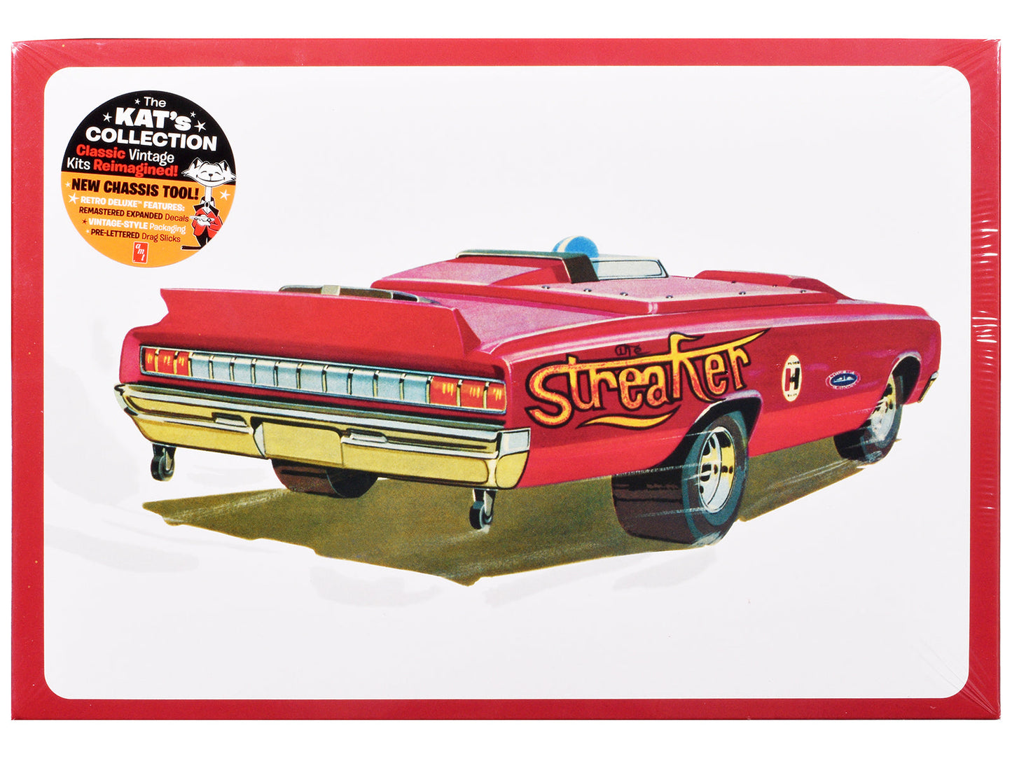 Skill 2 Model Kit 1964 Oldsmobile F-85 AWB Funny Car "Streaker" 1/25 Scale Model by AMT  free shipping USA