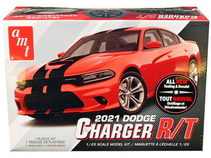Skill 2 Model Kit 2021 Dodge Charger R/T 1/25 Scale Model by AMT  free shipping USA