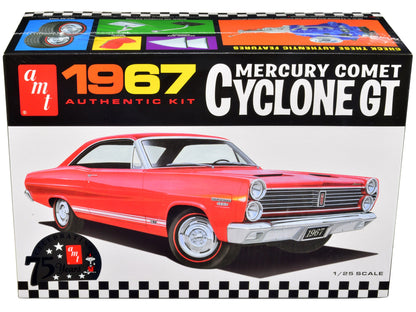 Skill 2 Model Kit 1967 Mercury Comet Cyclone GT 1/25 Scale Model by AMT  free shipping USA
