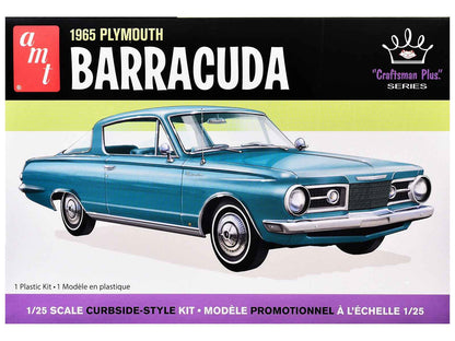 Skill 2 Model Kit 1965 Plymouth Barracuda "Craftsman Plus" Series 1/25 Scale Model by AMT