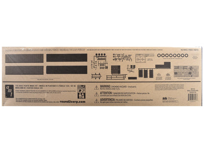 Skill 3 Model Kit Fruehauf FB Beaded Panel Van Trailer 1/25 Scale Model by AMT