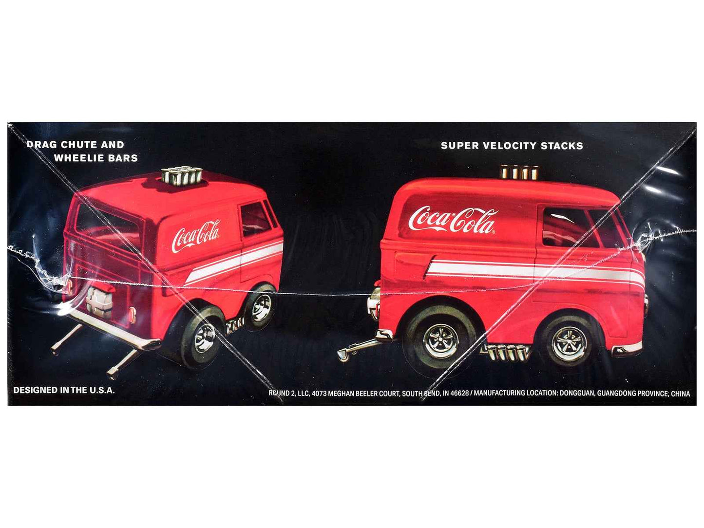 Skill 2 Model Kit Volkswagen Van Show Rod "Coca-Cola" 1/25 Scale Model by AMT