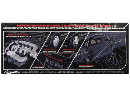 Skill 2 Model Kit 1991 Ford Taurus SHO 1/25 Scale Model by AMT