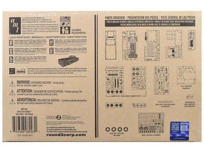 Skill 2 Model Kit 1963 Ford F-100 Pickup Truck "Four Sixes Ranch" 3-in-1 Kit 1/25 Scale Model by AMT