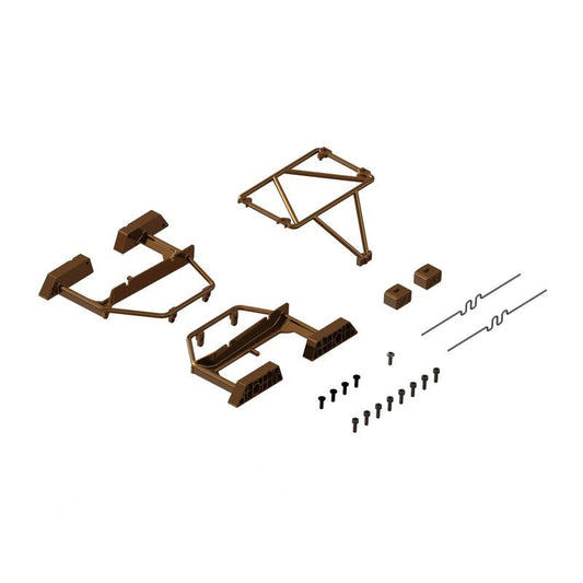 Arrma ARA-2023 Desert Truck Body Roll Cage Set, Bronze: GROM