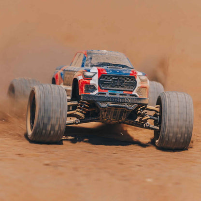 Arrma ARA2102T1 Granite Grom MEGA 4WD 380 Brushed 1/18 Monster Truck RTR Blue