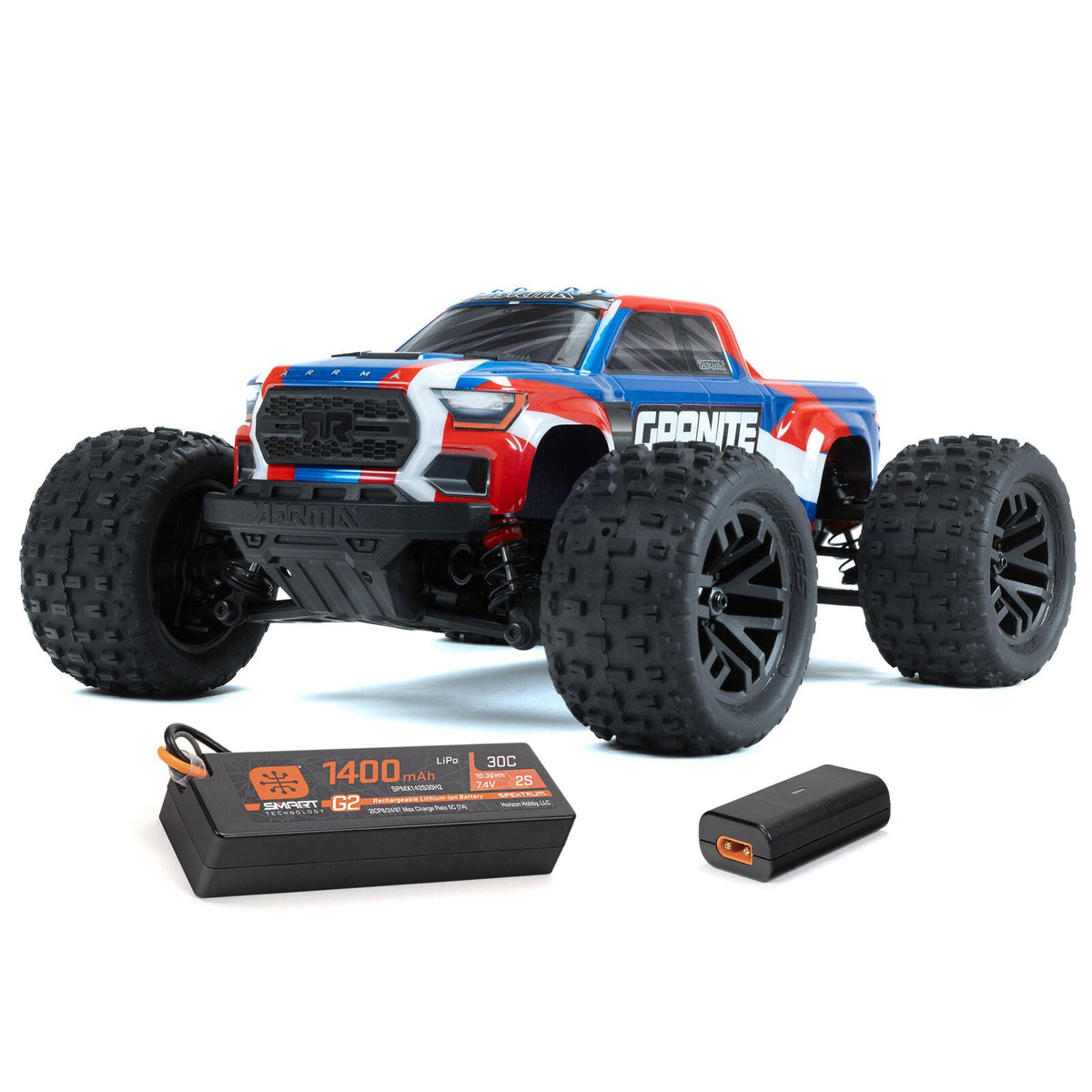 ARRMA 1/18 Granite Grom 4X4 RTR Brushed Monster Truck w/ Battery & Charger