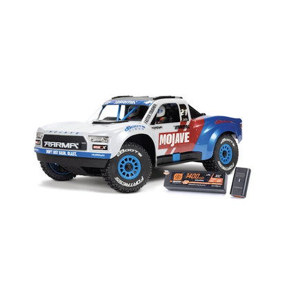 Arrma ARA2304ST2 MOJAVE GROM 223S BLX Brushless 4X4 RTR w/Battery/Charger White