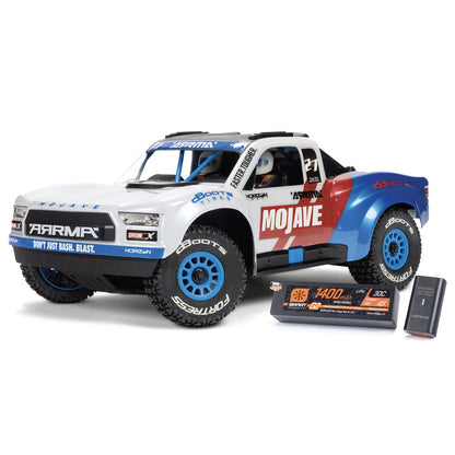 ARRMA 1/16 Mojave Grom 223S DSC 4X4 RTR Brushless Desert Truck w/ Battery & Charger