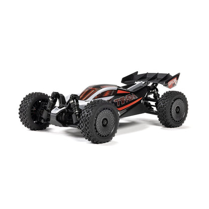 Arrma 2306T1 TYPHON GROM 223S BLX Brushless 4X4 Small Scale Buggy RTR, Silver
