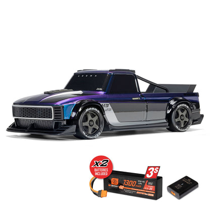 ARRMA ARA2315ST1 Infraction Grom 3S BLX 1/12 4X4 RTR w/ Battery & Charger - Shipping on the 28TH