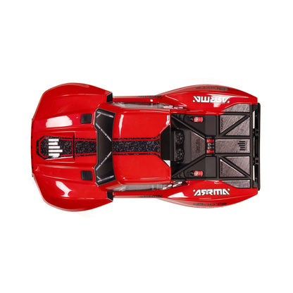 ARRMA ARA3221ST1 - 1/10 FURY 2WD RTR Brushed Short Course Truck - Red