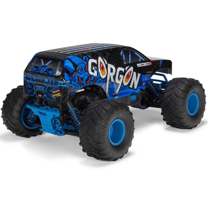 ARRMA 3230ST5 - 1/10 GORGON 2WD RTR Brushed Monster Truck - Blue